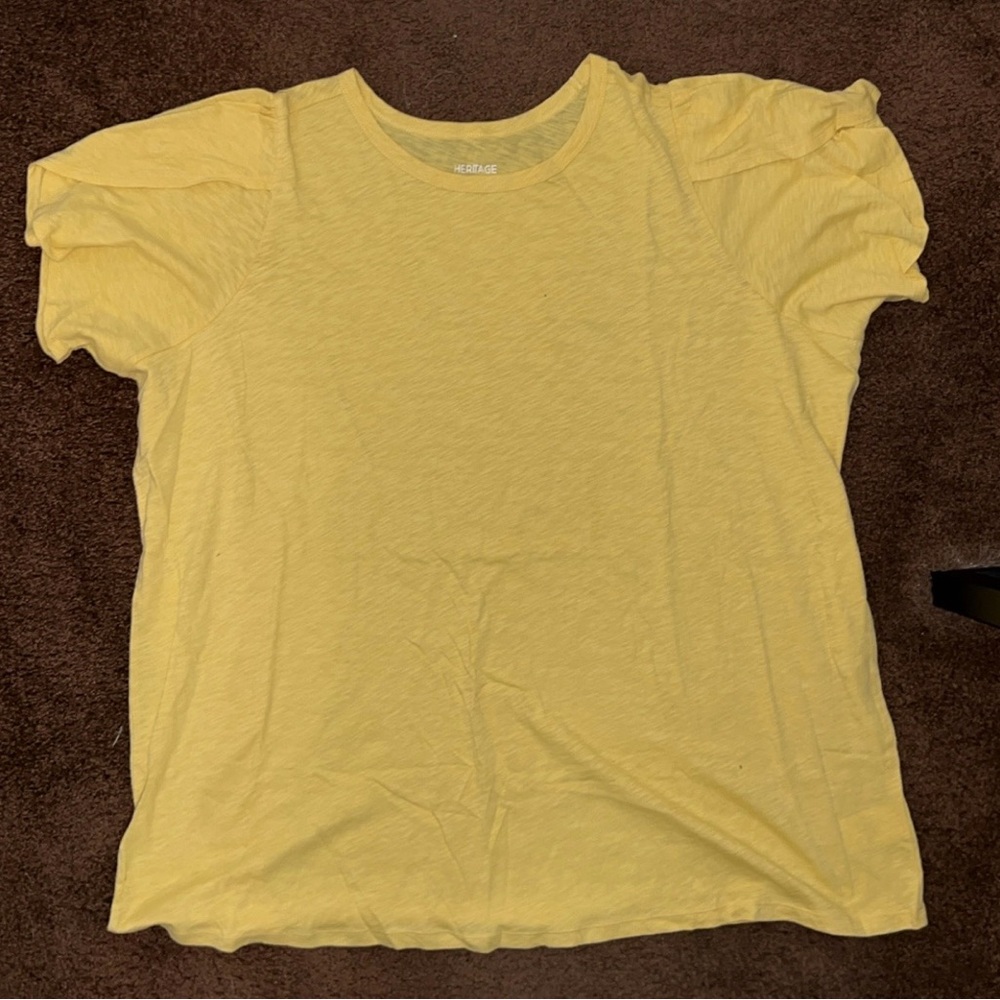 Yellow Short Sleeve T-Shirt